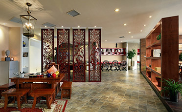 中式辦公室設計裝修