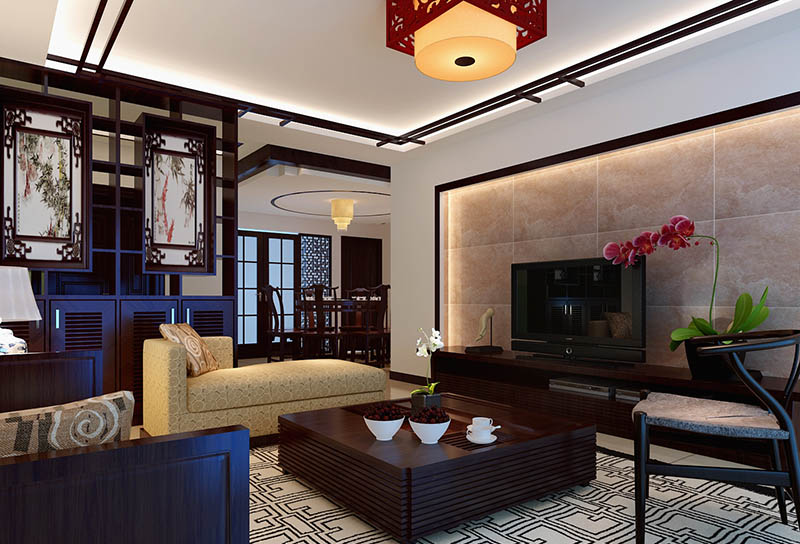 新中式精品家裝設計裝修案例