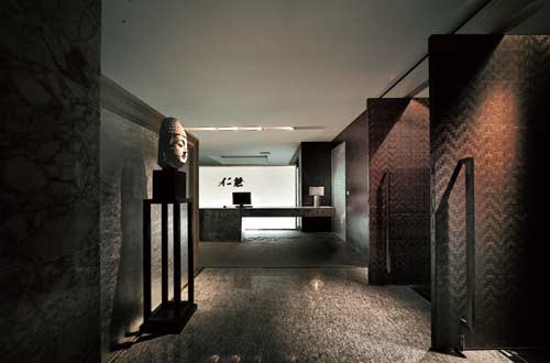 福建800平米禪意中式辦公室設計