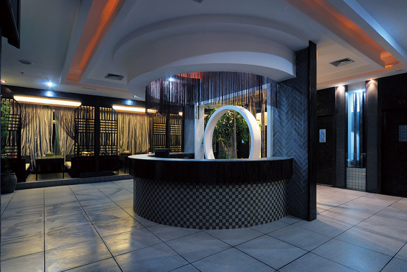 廈門時尚簡約的新中式休閑茶館裝修效果圖