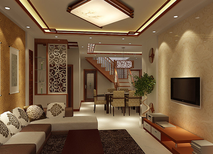 中式設計公司新中式效果圖