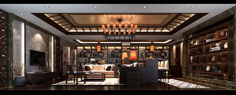 中式客廳選購沙發注意尺寸比例