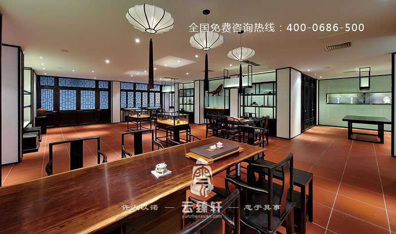 禪茶一味的禪意中式風格裝修效果圖