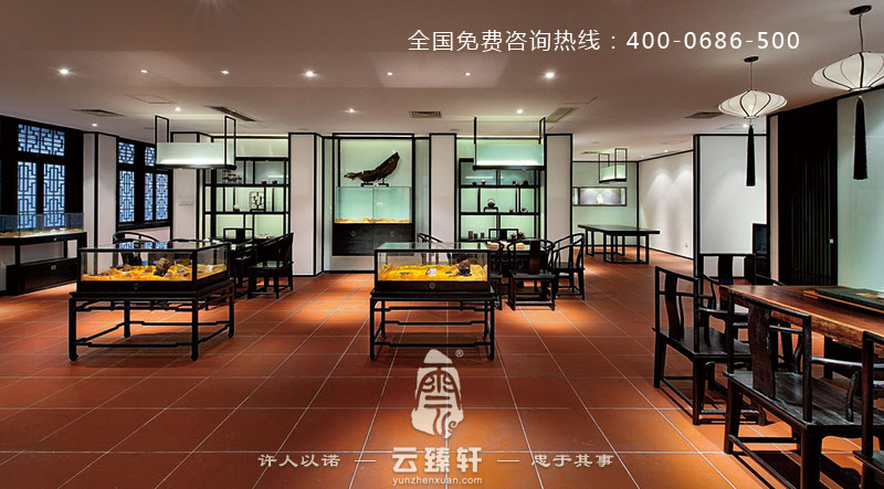 茶館室內設計效果圖