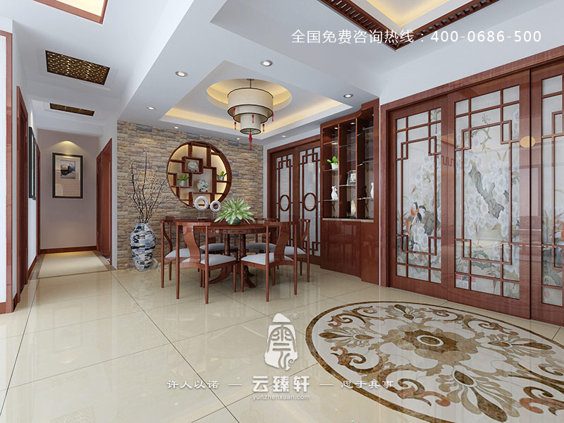 簡(jiǎn)約中式室內(nèi)裝修效果圖