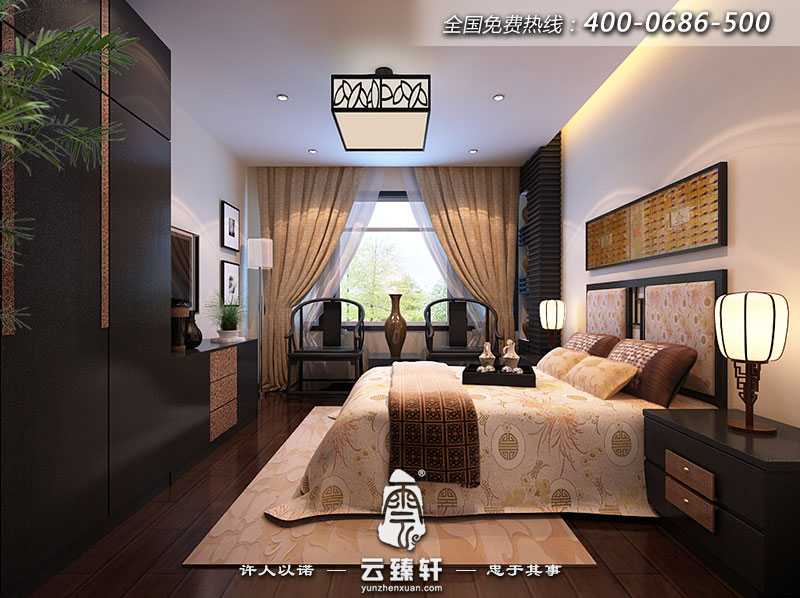 新中式風(fēng)格臥室裝修