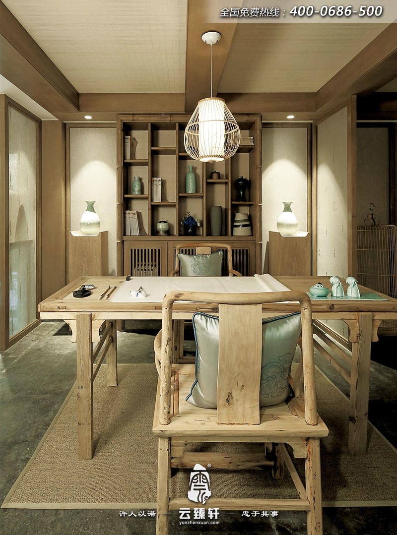 書房的禪意設計