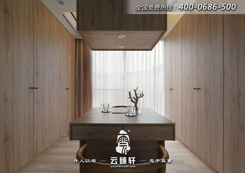 益陽三居室設計中的禪意空間