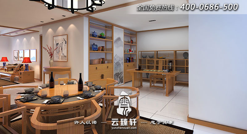 開放式的書房設計