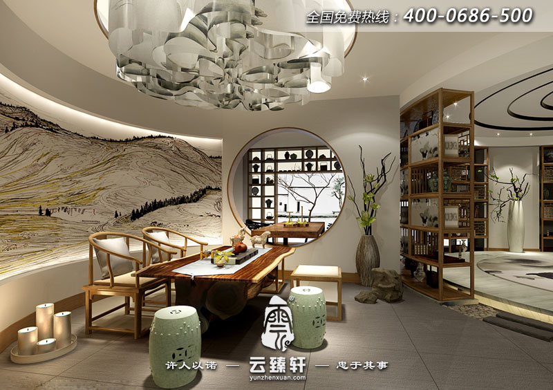 會所的茶室裝修