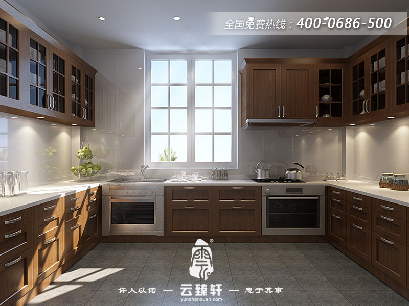 廚房中式裝修圖片