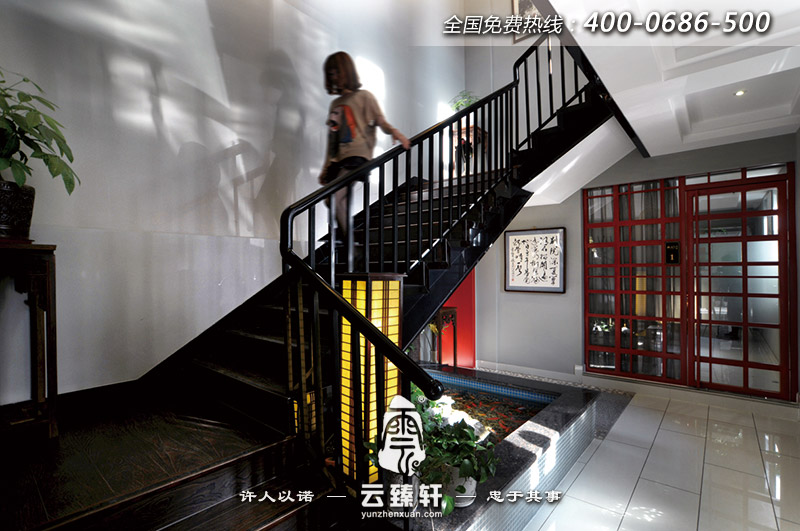 茶樓樓梯設(shè)計裝修