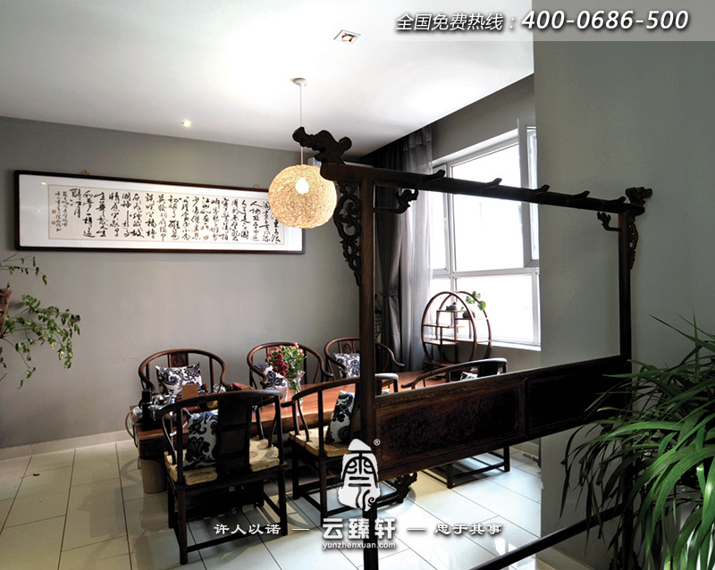 茶樓二樓包間設(shè)計效果圖