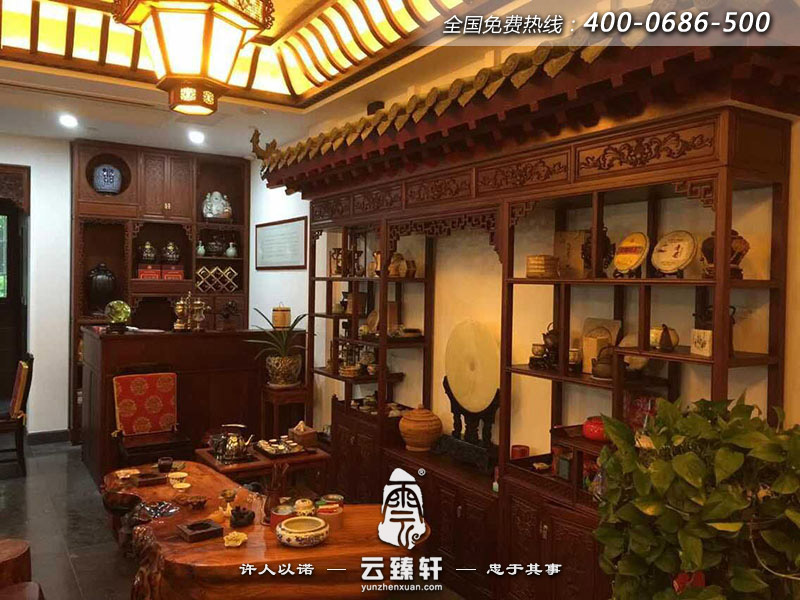 茶室桌椅設計效果圖