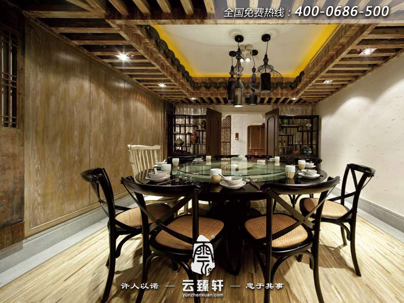 茶樓餐廳包間設計