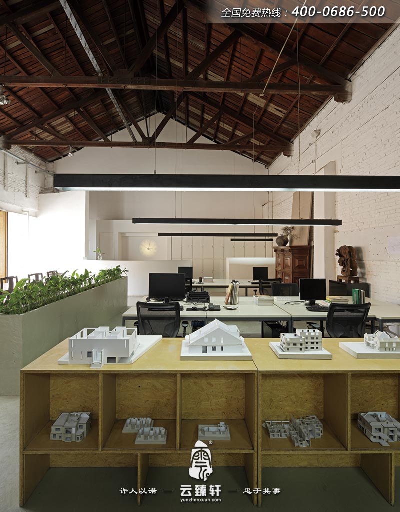 辦公室的辦公區(qū)裝修效果圖