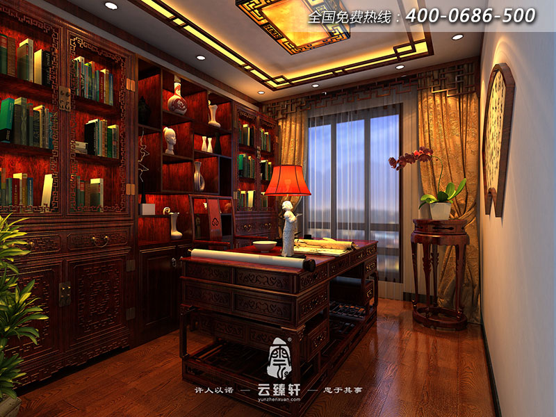 古典書房設(shè)計(jì)圖片