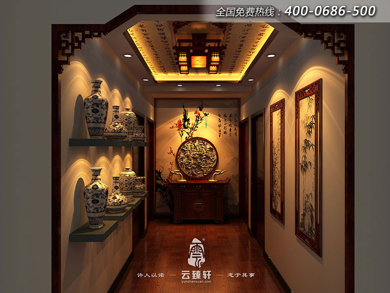 古典中式過道設(shè)計(jì)