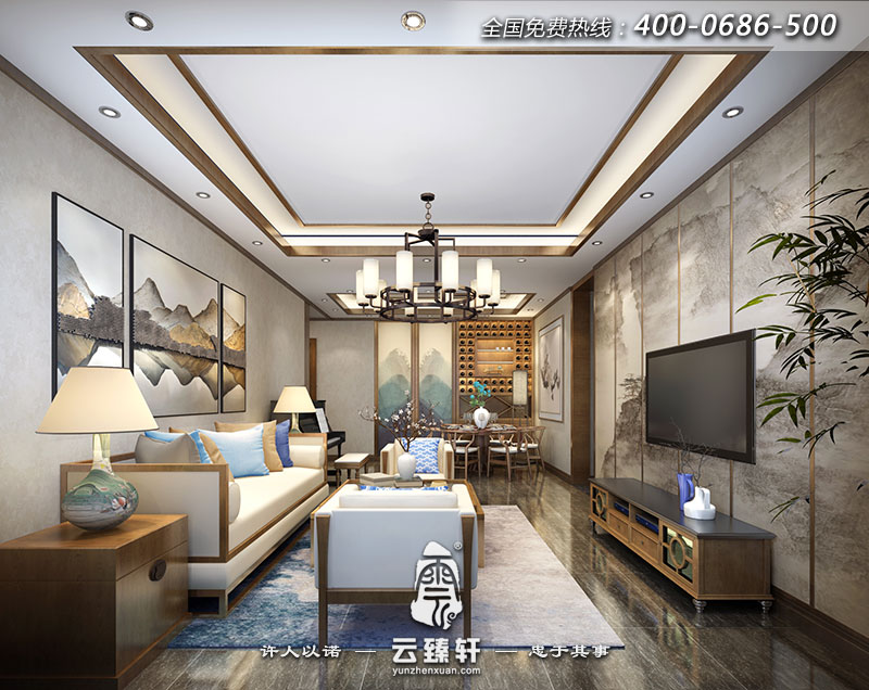 中式風格設計效果圖