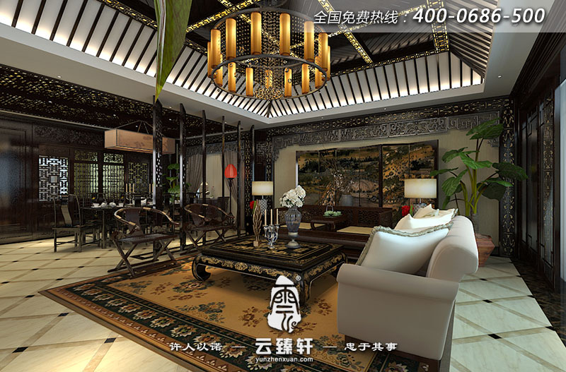 別墅裝修風水效果圖