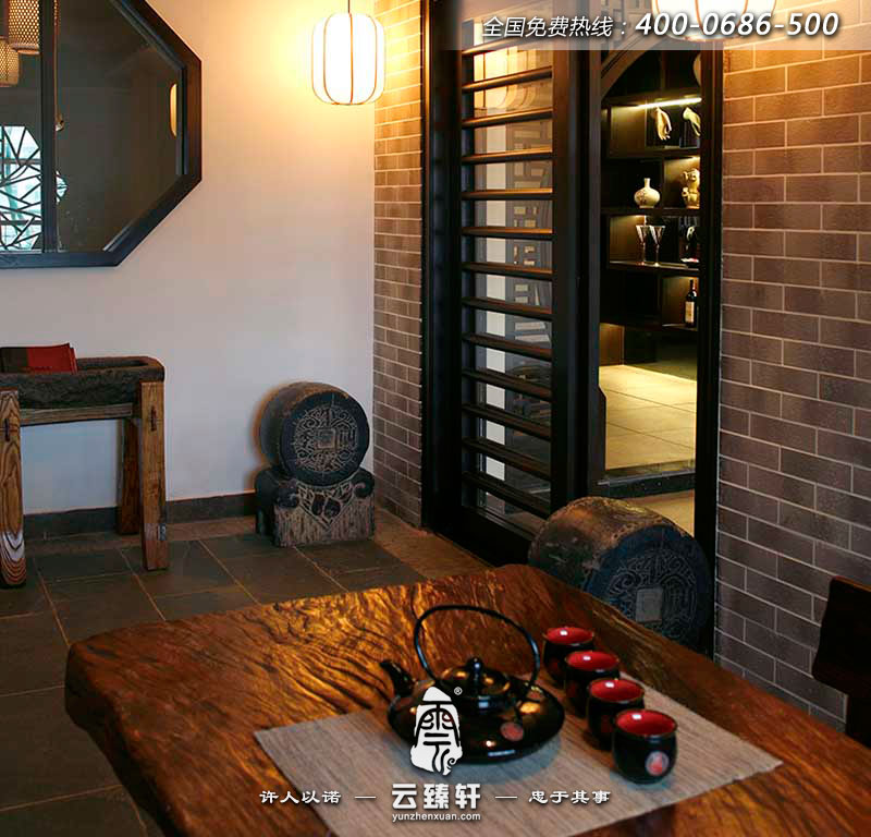 小戶型家居茶室效果圖