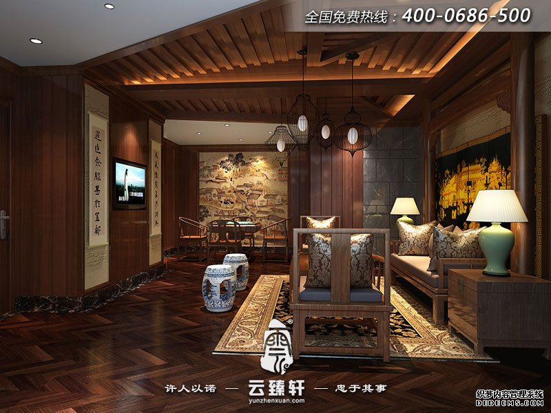 中式茶館設(shè)計(jì)效果圖