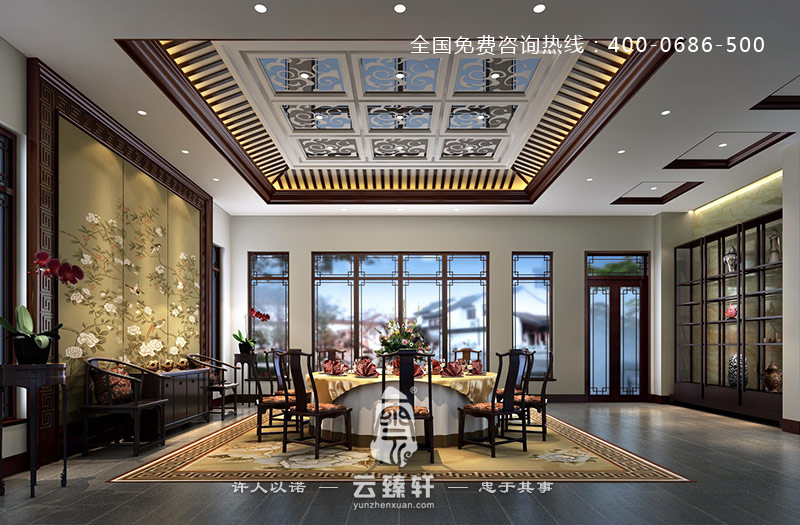 農村自建中式別墅房效果圖