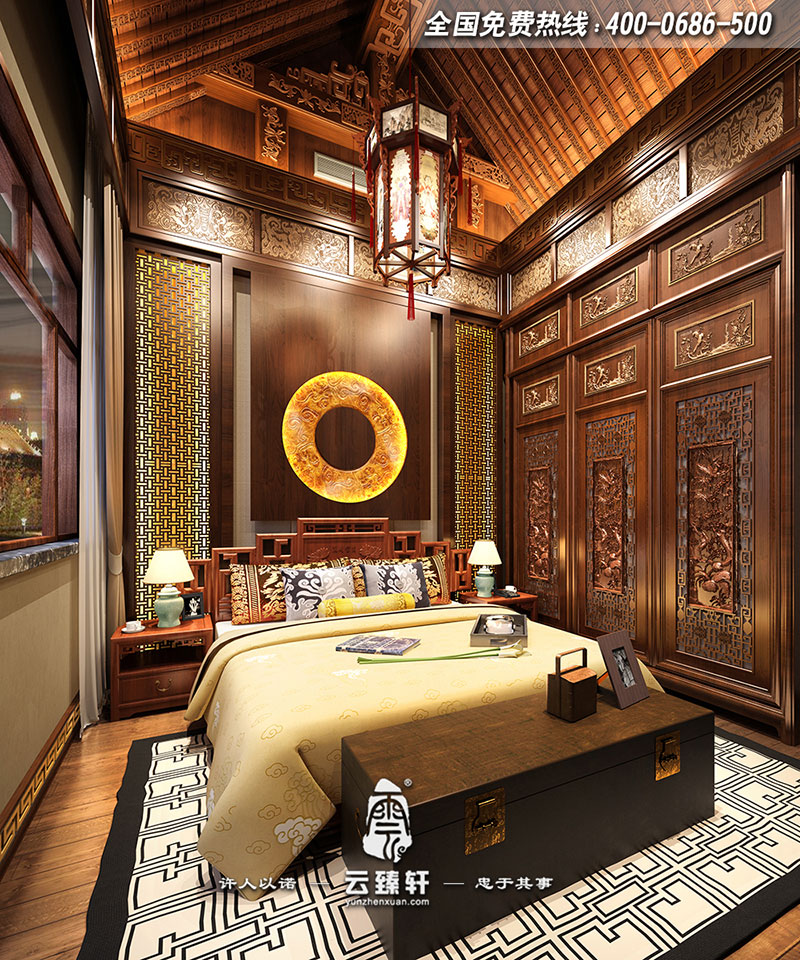 四合院客房設(shè)計(jì)效果圖